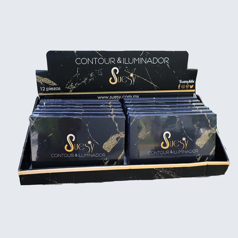 Paleta de Contour e iluminador