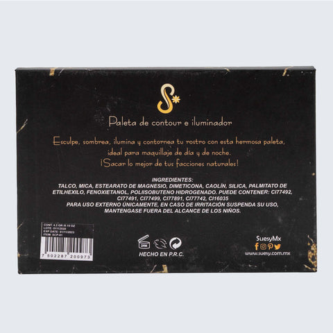 Paleta de Contour e iluminador