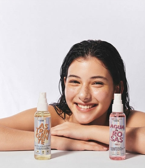 KIT ASTRINGENTE Y AGUA DE ROSAS